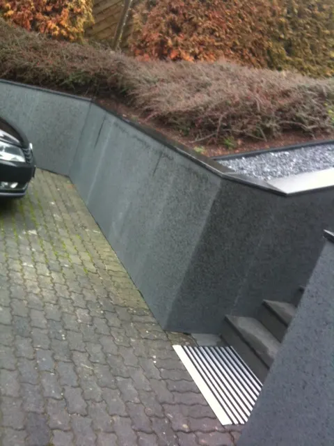 Neugestaltung Treppe / Fassade