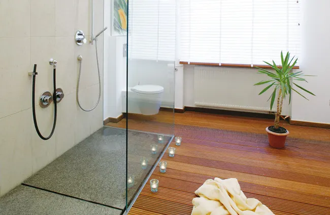 1. barrierefreie Duschsystem auf Teneriffa