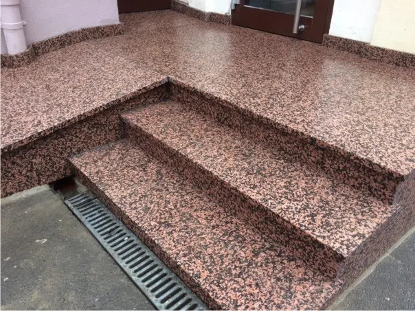 Barrierefreie Treppe