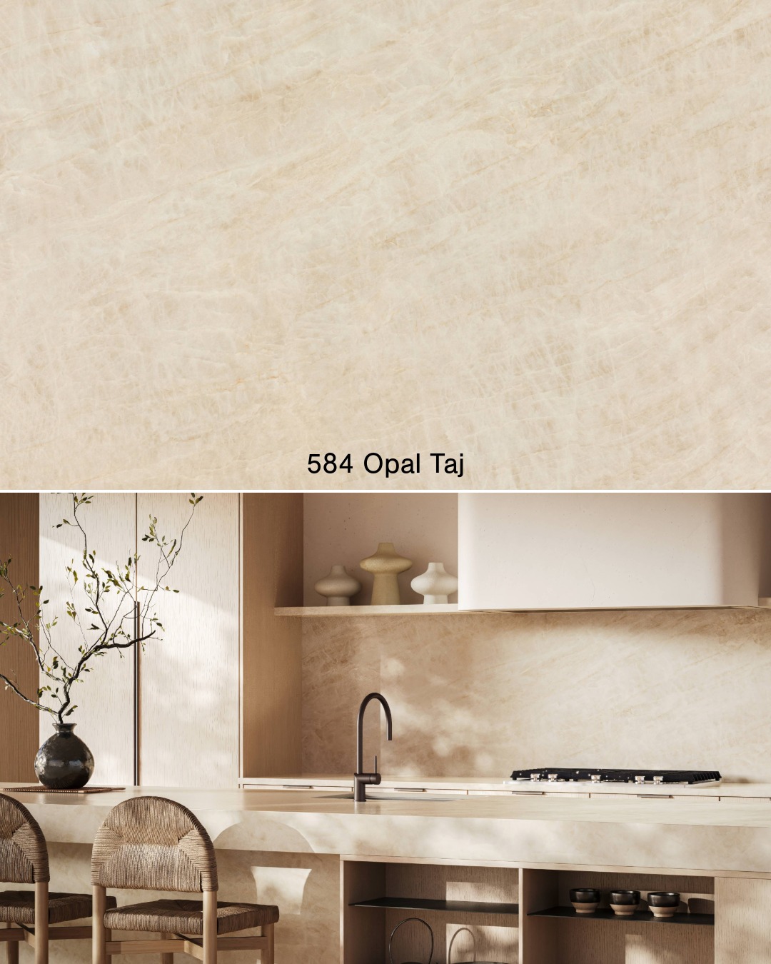 Caesarstone Keramik 584 Opal Taj